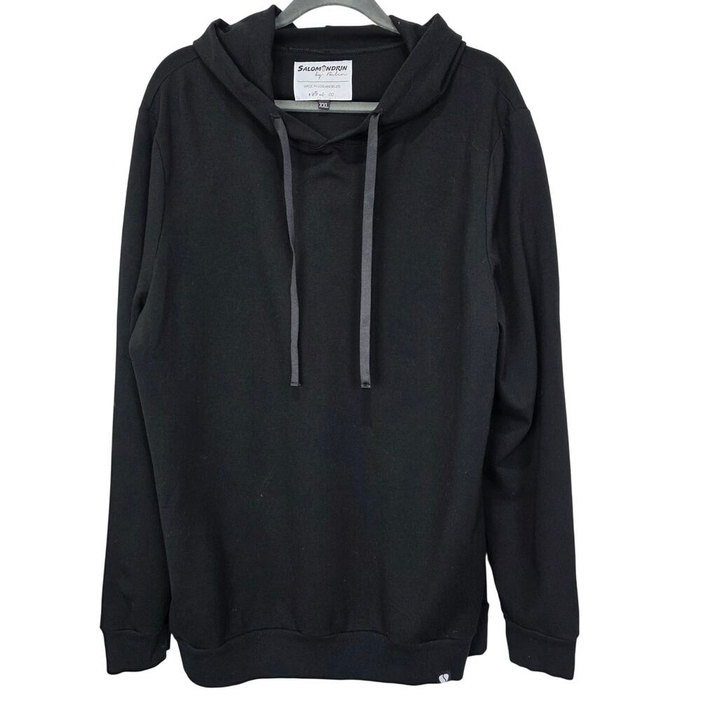 Salomondrin by Balen Limited Edition Long Sleeve Black Hoodie Shirt, XXL, EUC